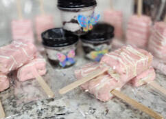 Pudding Cups and Cake Pops